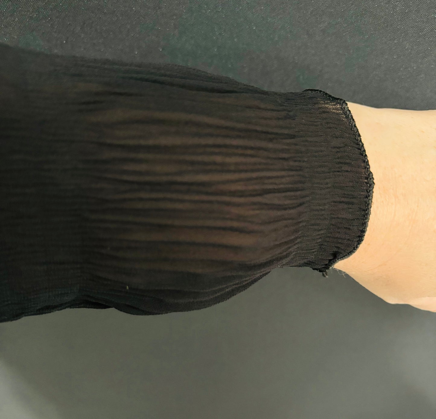 THE AMALFI BLOUSE | BLACK