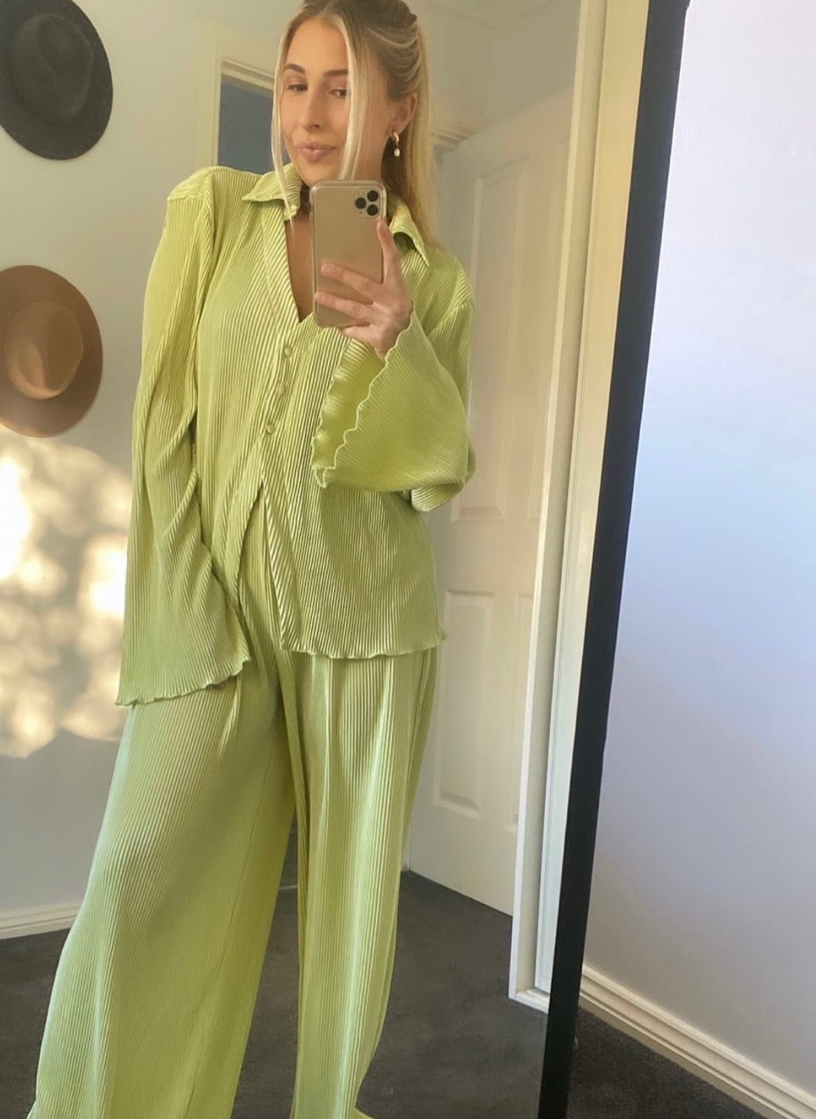 THE TUSCANY BLOUSE | GREEN