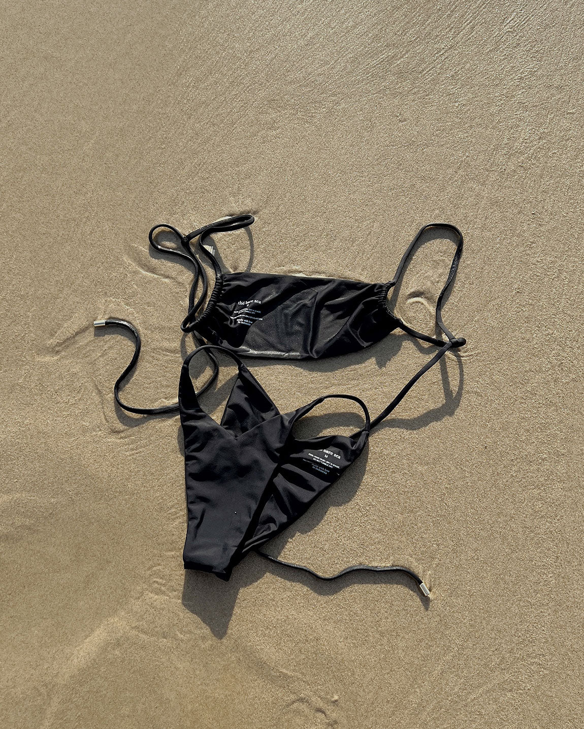 GIGI Tie Back Top | NOIR