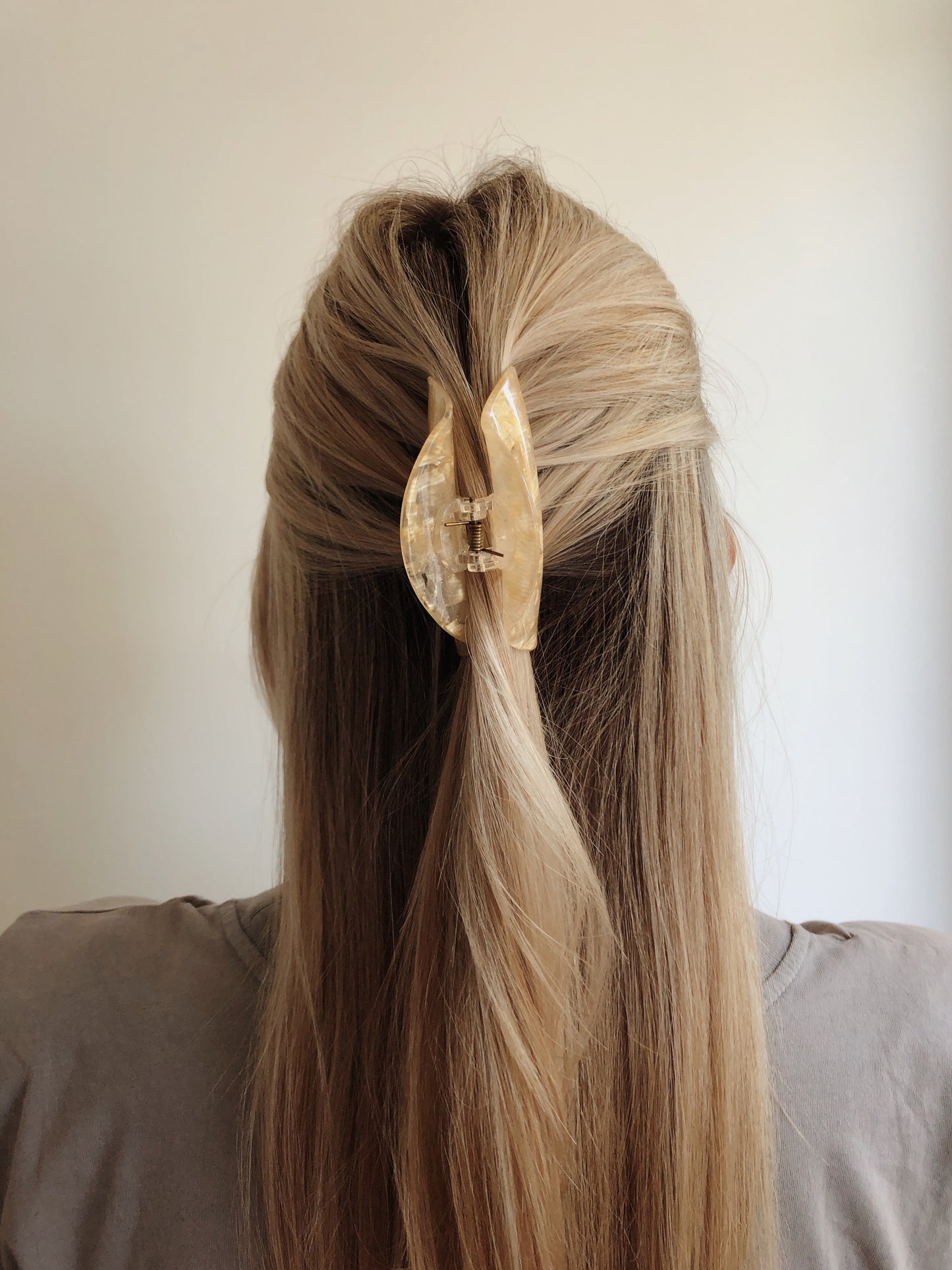 KATY Hair Clip | Yellow