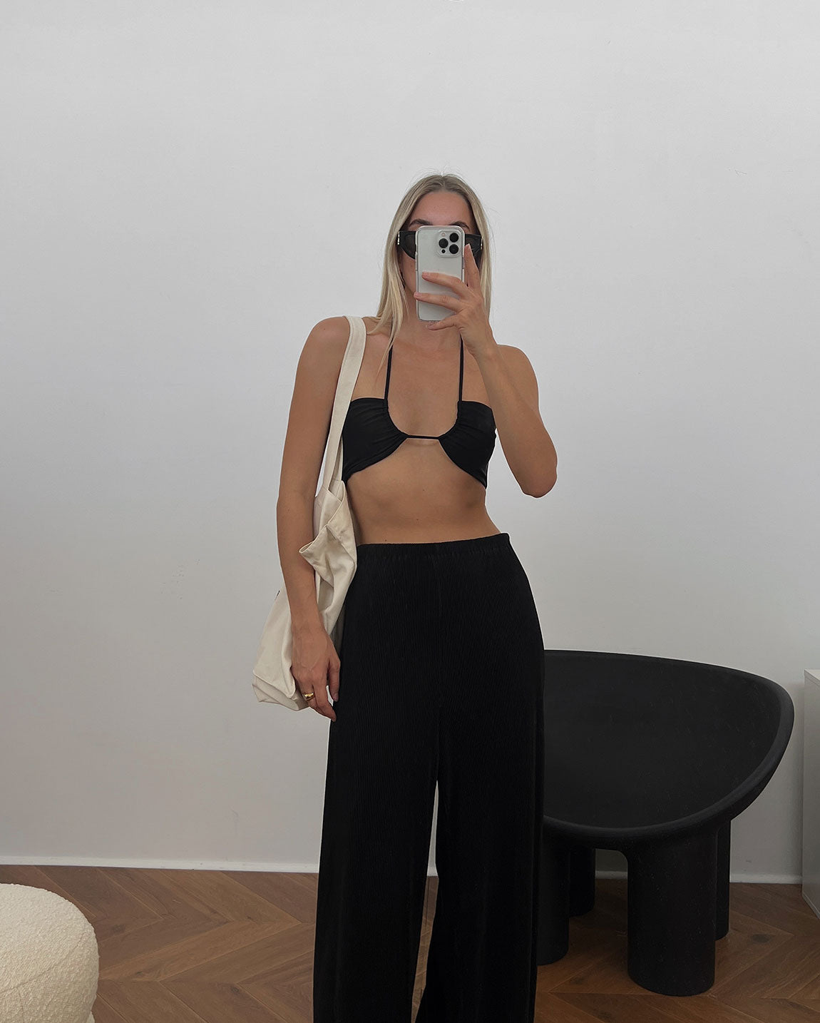KAIA Multi-Tie Top | NOIR