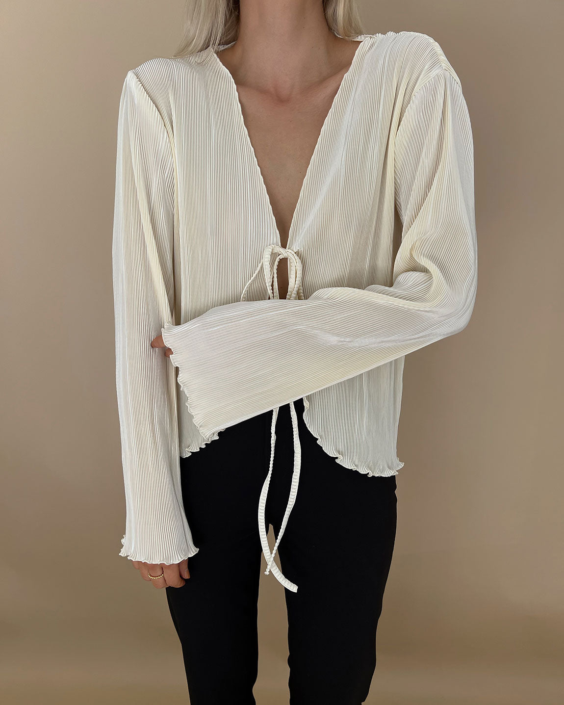 THE PARIS BLOUSE | BEIGE