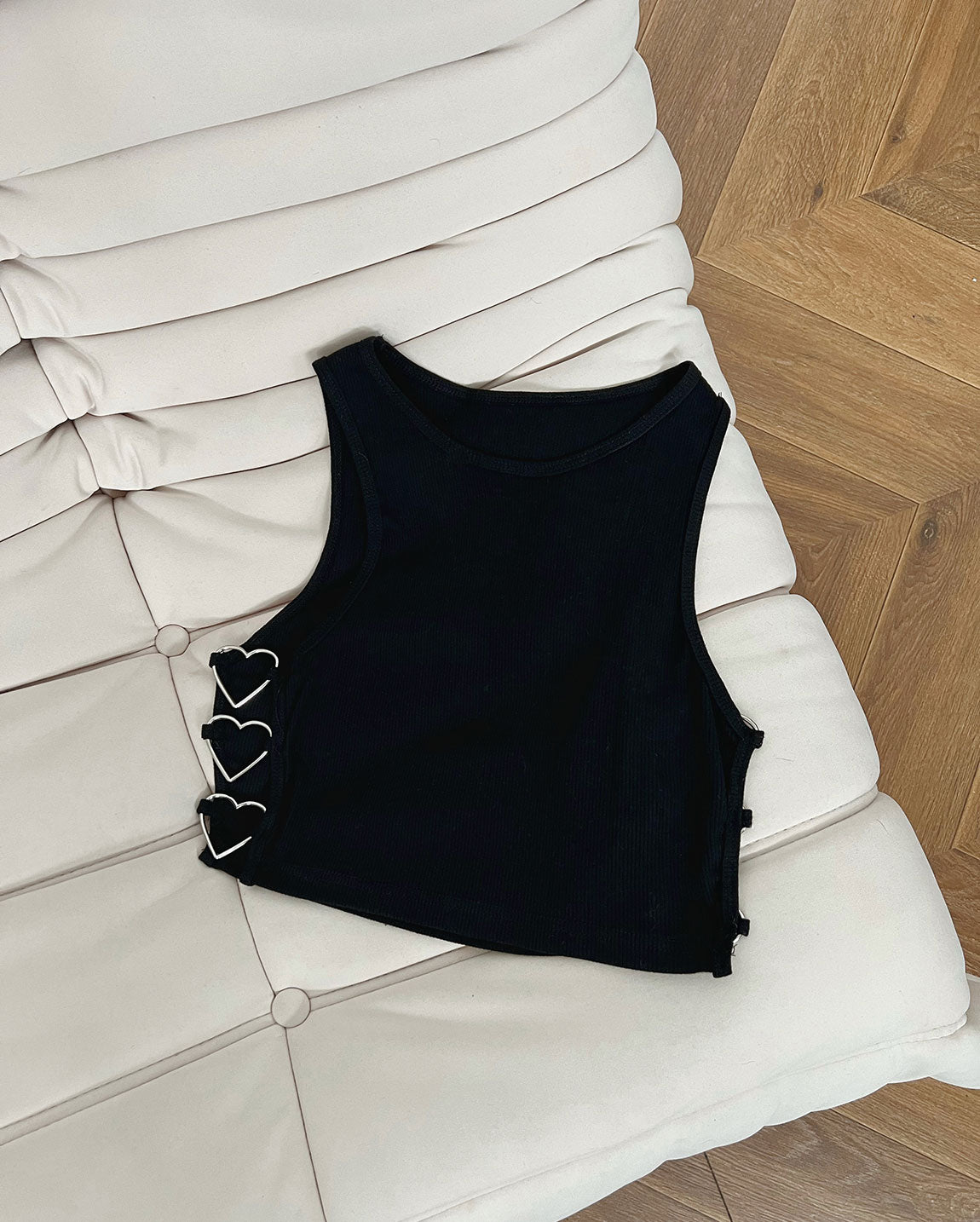THE LOVERS TOP | BLACK