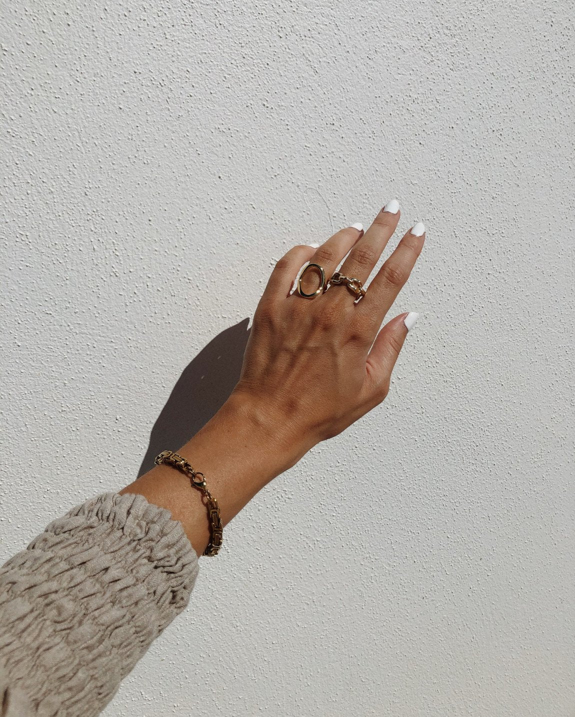 POPPY Oval Ring | 18K Gold Plated