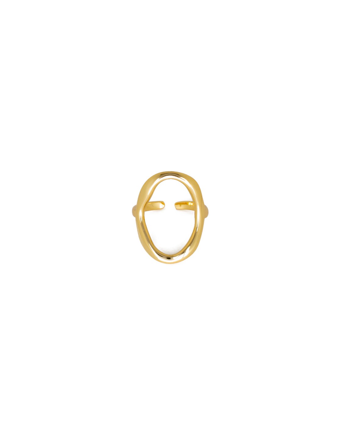 POPPY Oval Ring | 18K Gold Plated