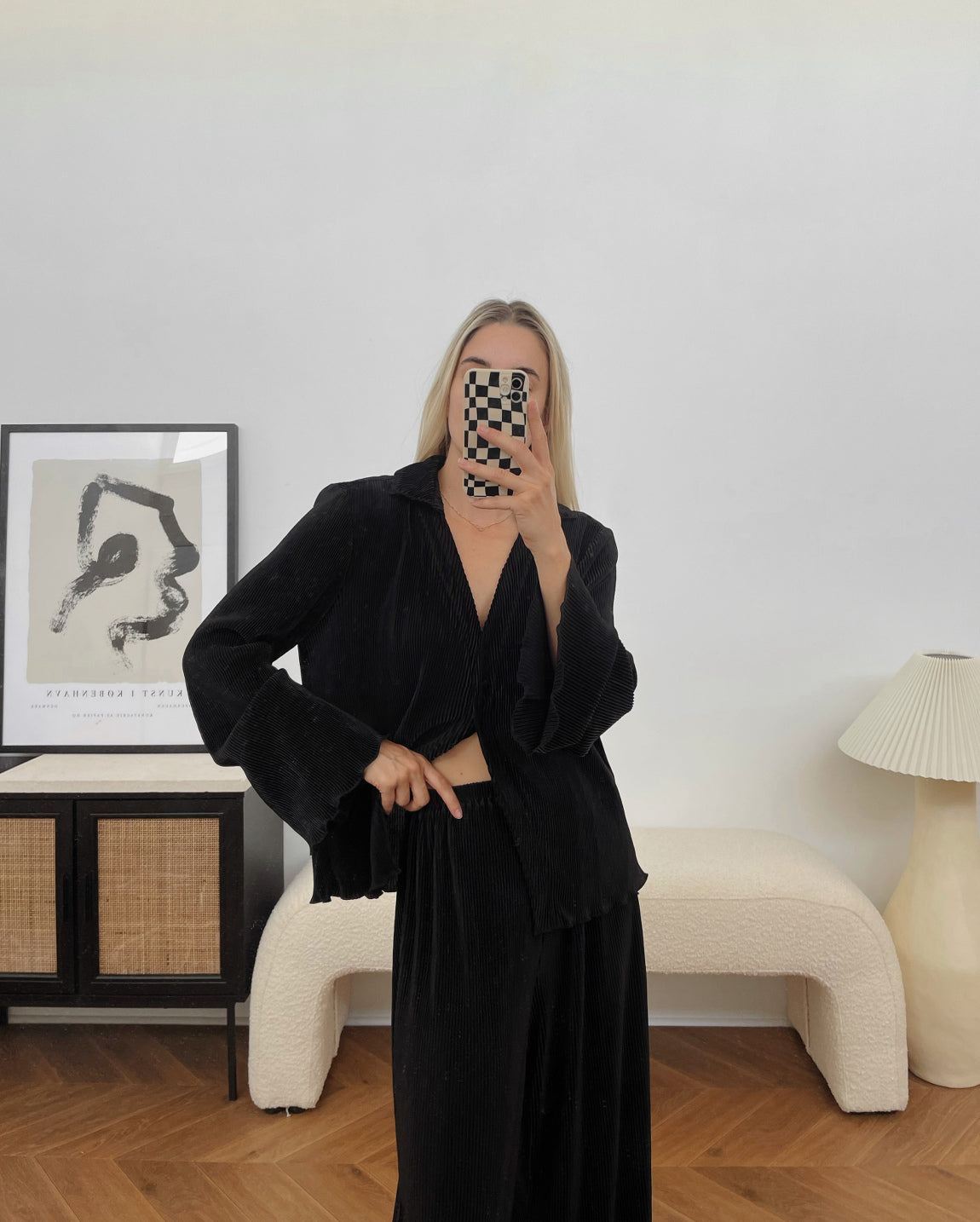 THE TUSCANY BLOUSE | BLACK