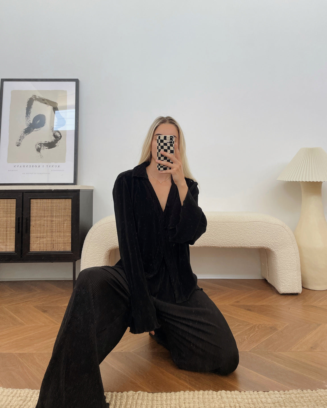 THE TUSCANY BLOUSE | BLACK