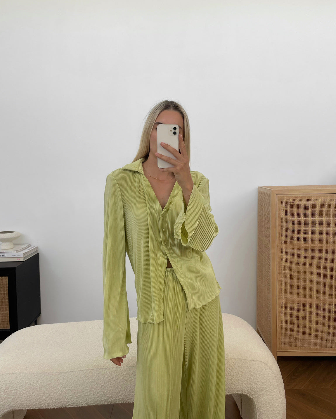 THE TUSCANY BLOUSE | GREEN
