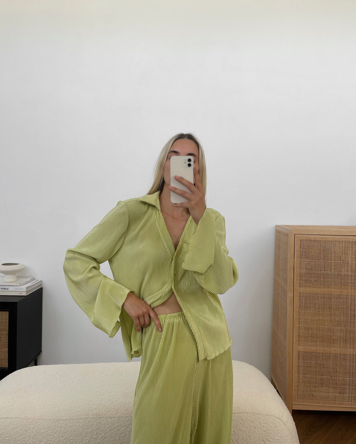 THE TUSCANY BLOUSE | GREEN