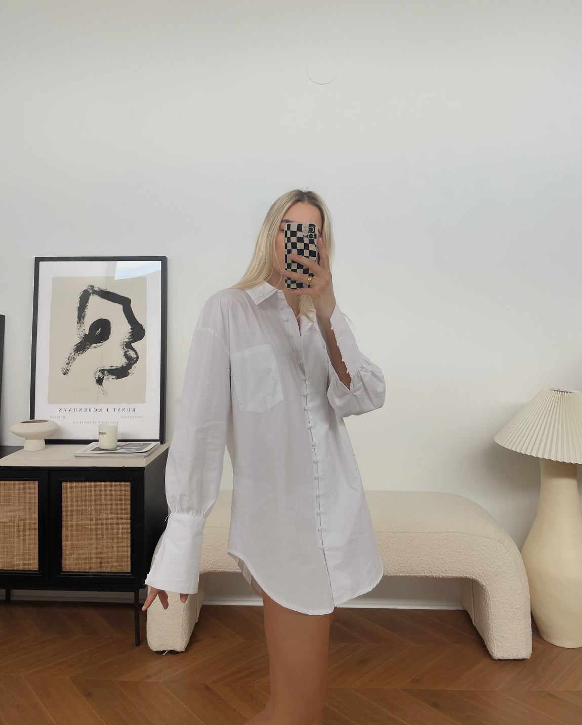 THE ROME SHIRT DRESS | WHITE