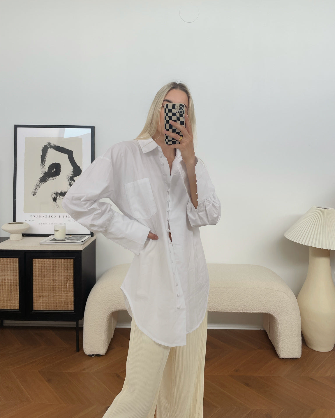 THE ROME SHIRT DRESS | WHITE
