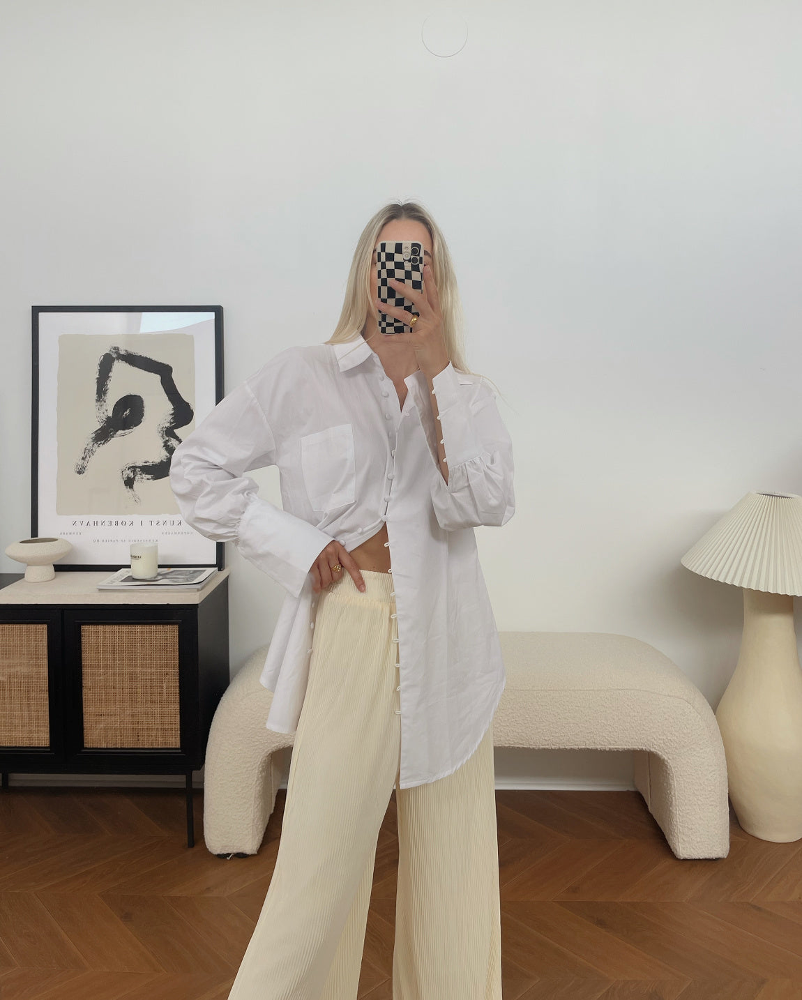 THE ROME SHIRT DRESS | WHITE