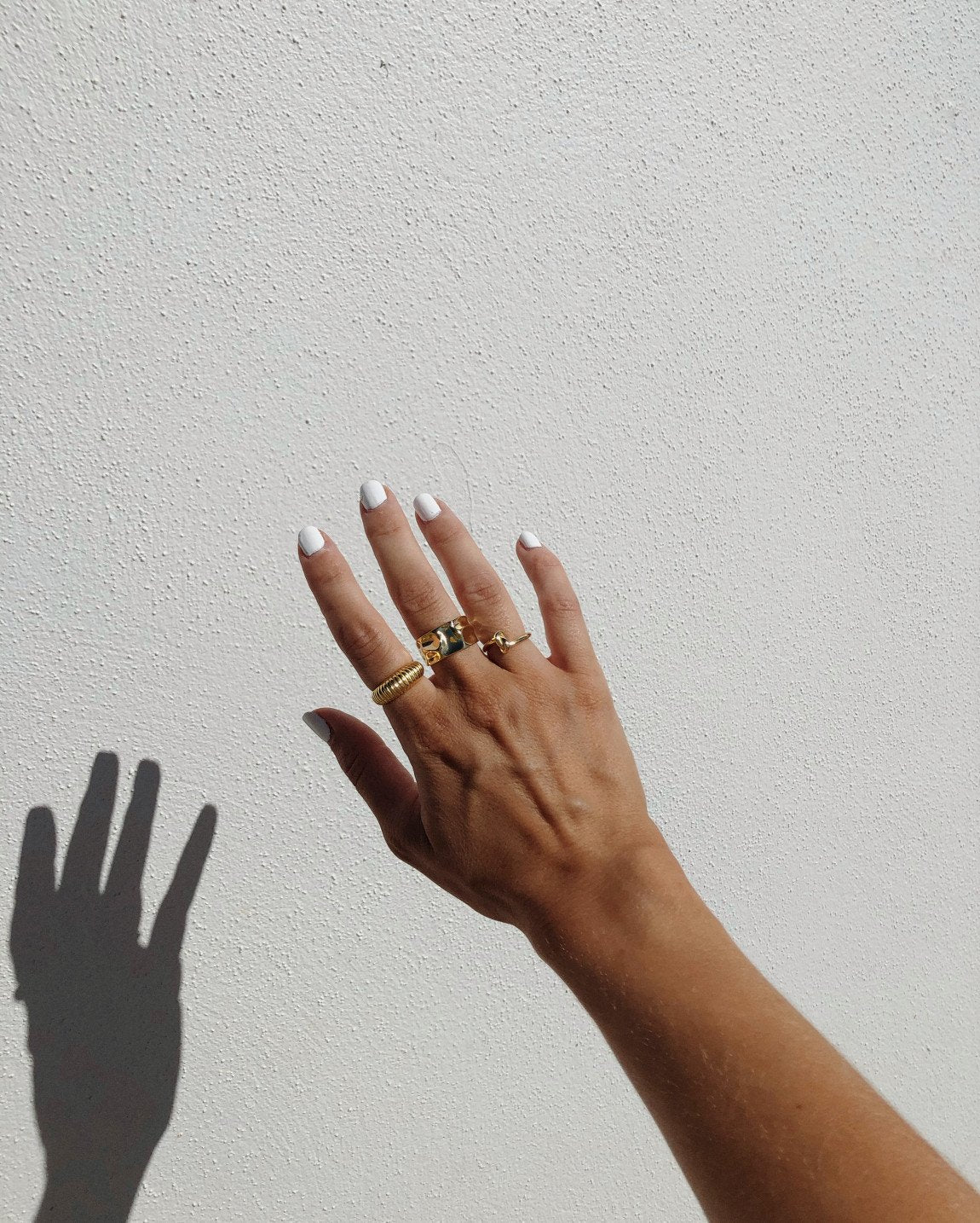 CALLI KNOT RING | 18K gold plated