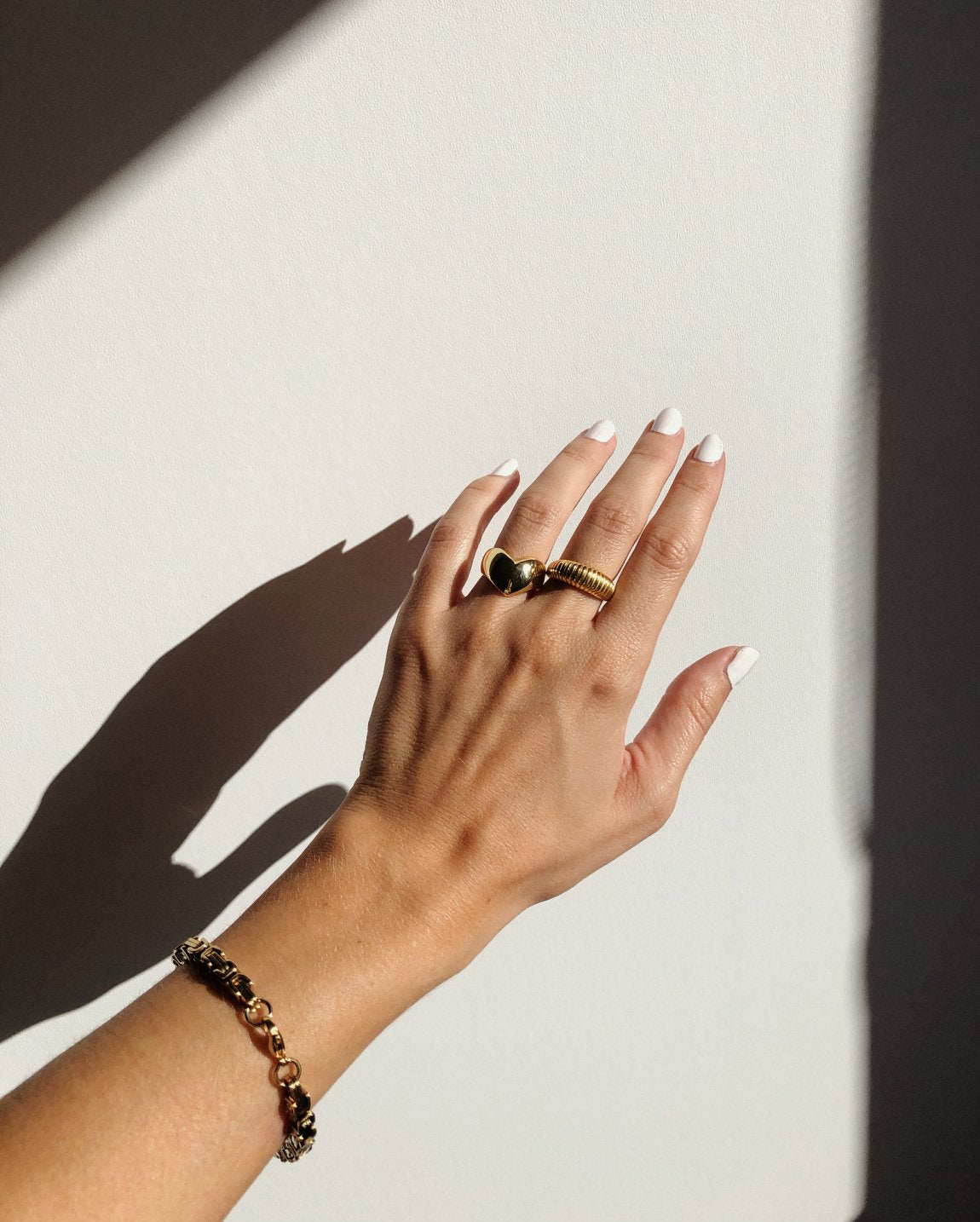 ADDISON Heart Ring | 18K Gold Plated