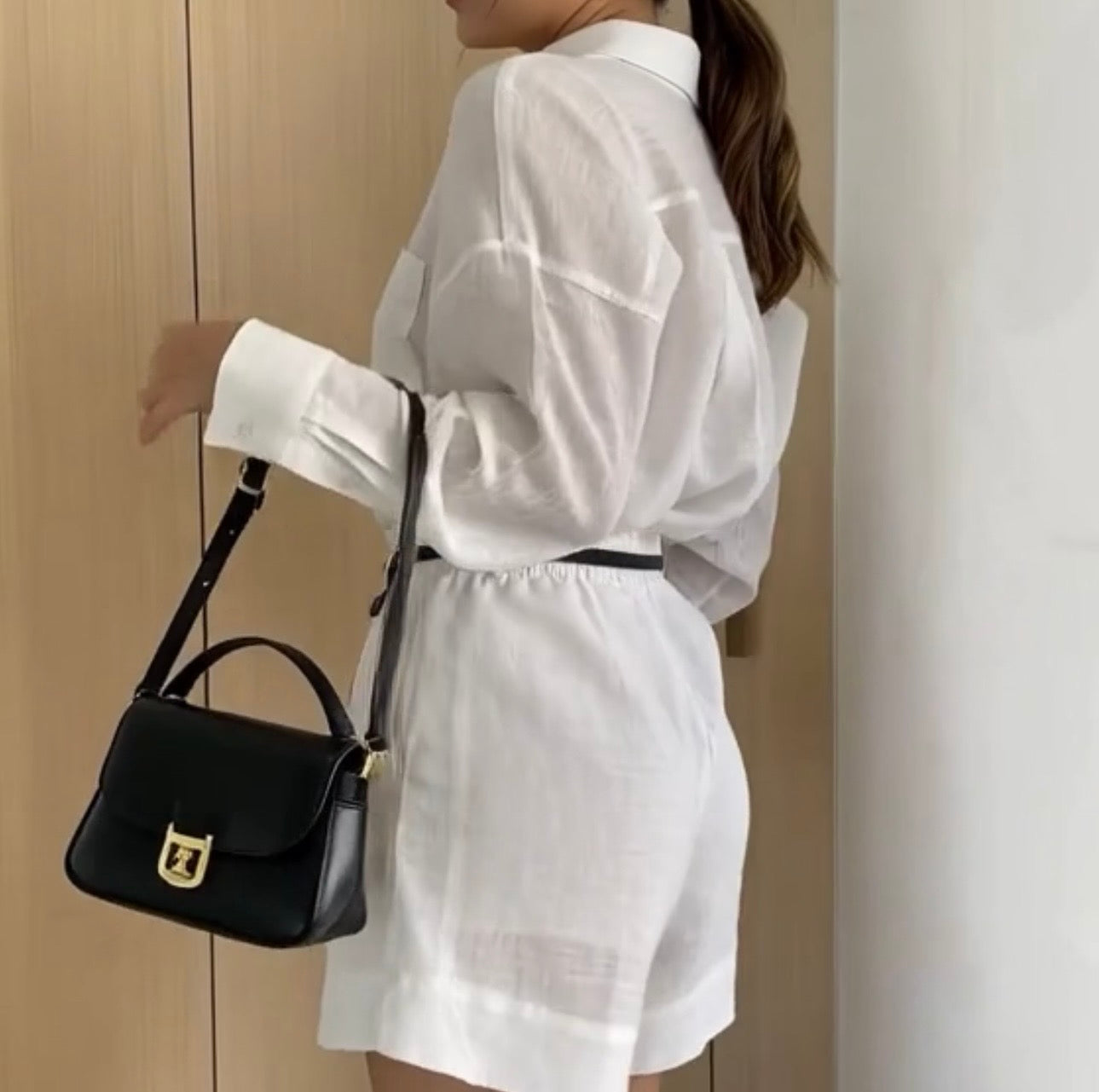 TERRA SPRING SHORTS | WHITE