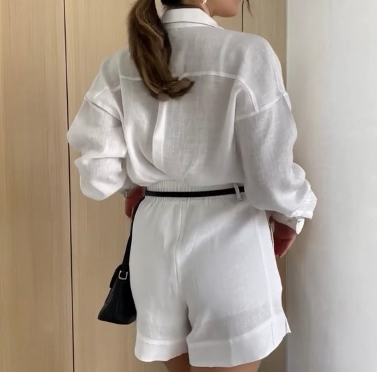 TERRA SPRING SHORTS | WHITE