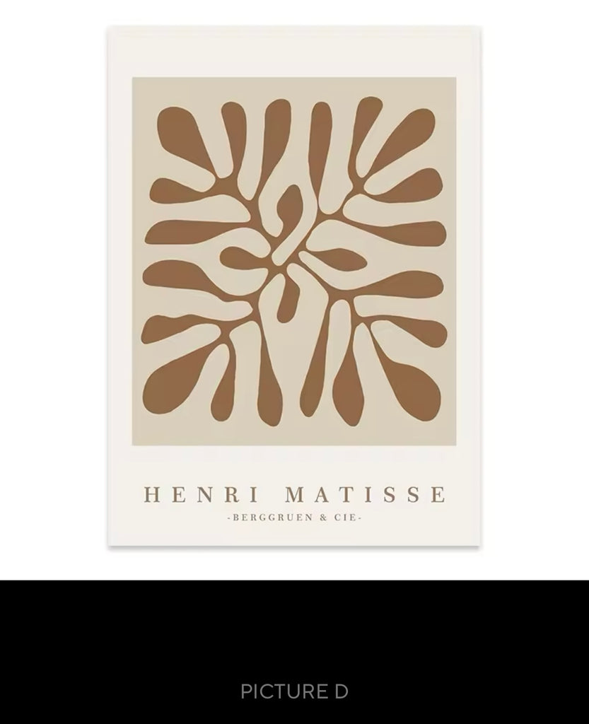 Abstract Matisse Prints