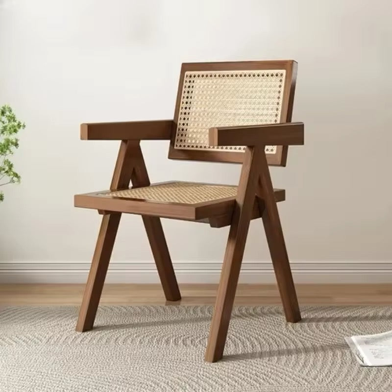 Wooden Rattan Chair