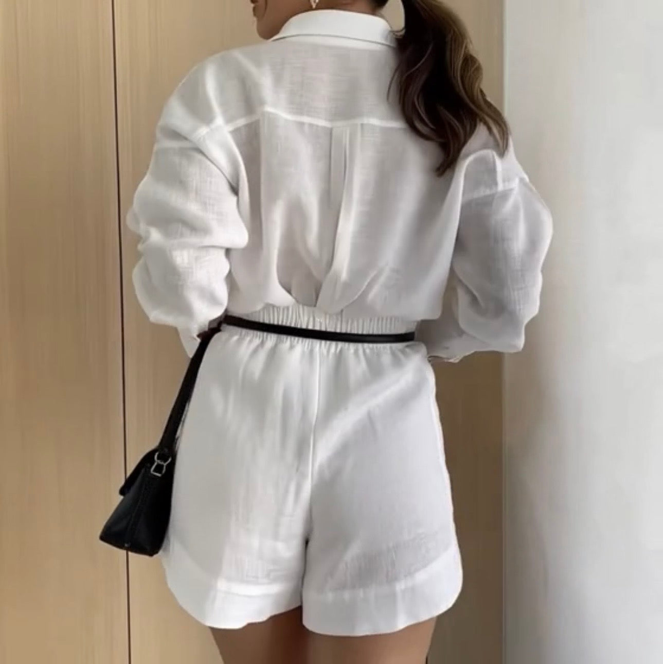 TERRA SPRING SHORTS | WHITE