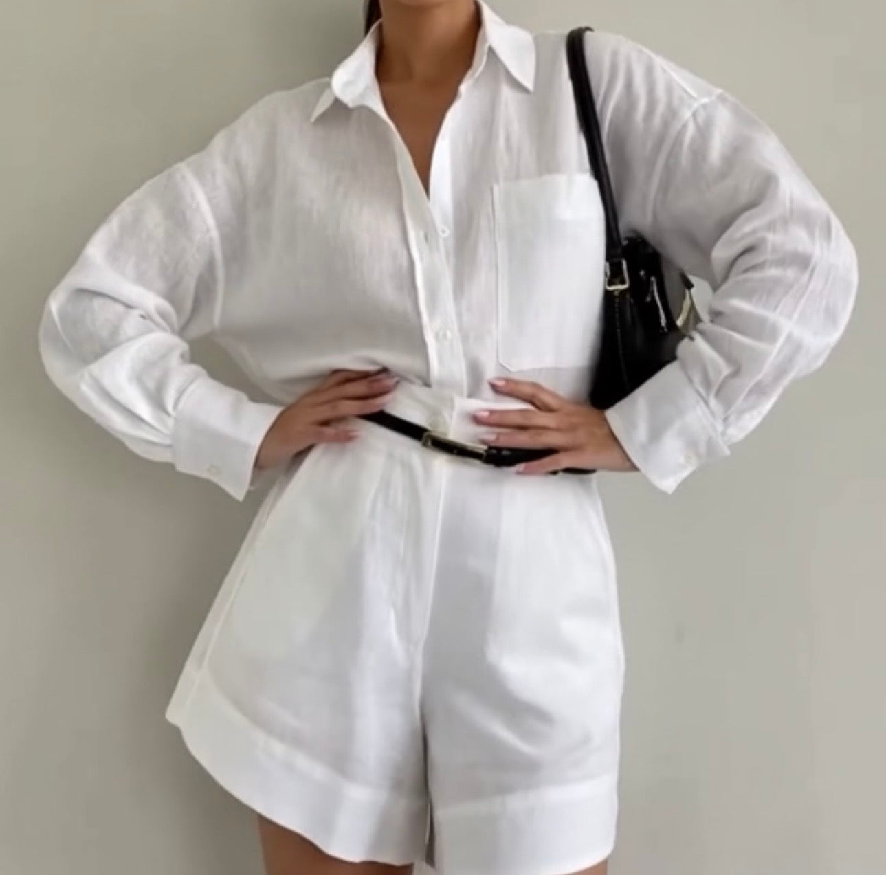 TERRA SPRING SHORTS | WHITE