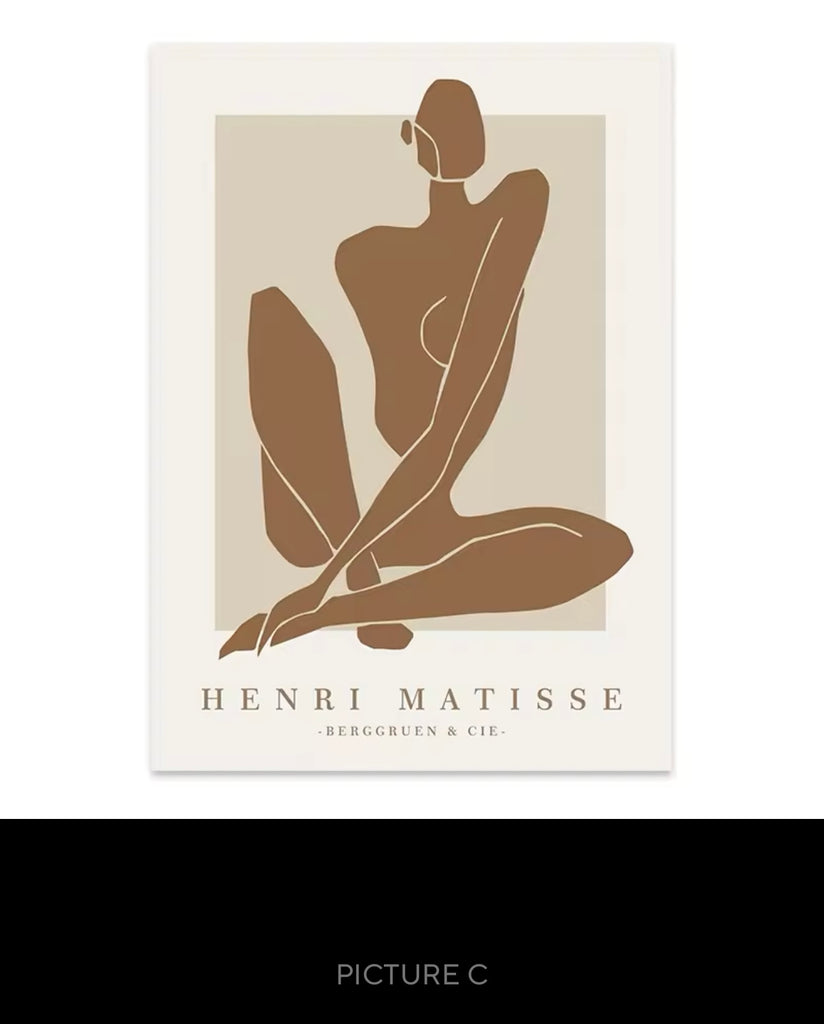 Abstract Matisse Prints