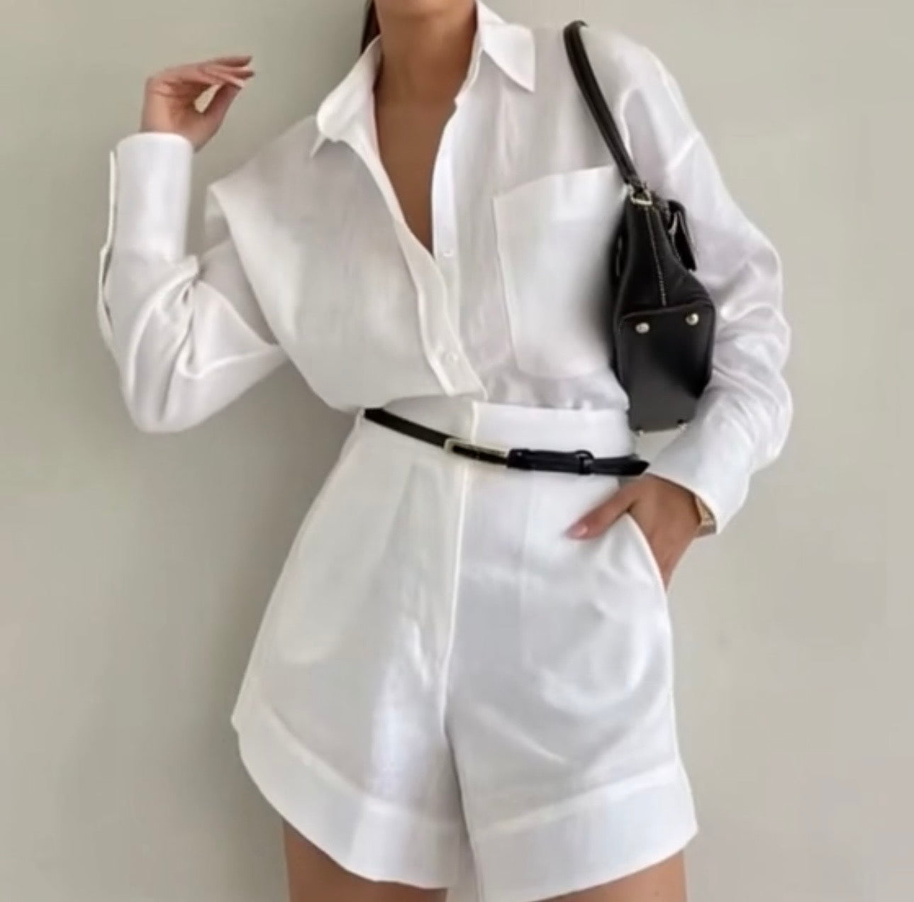 TERRA SPRING SHORTS | WHITE