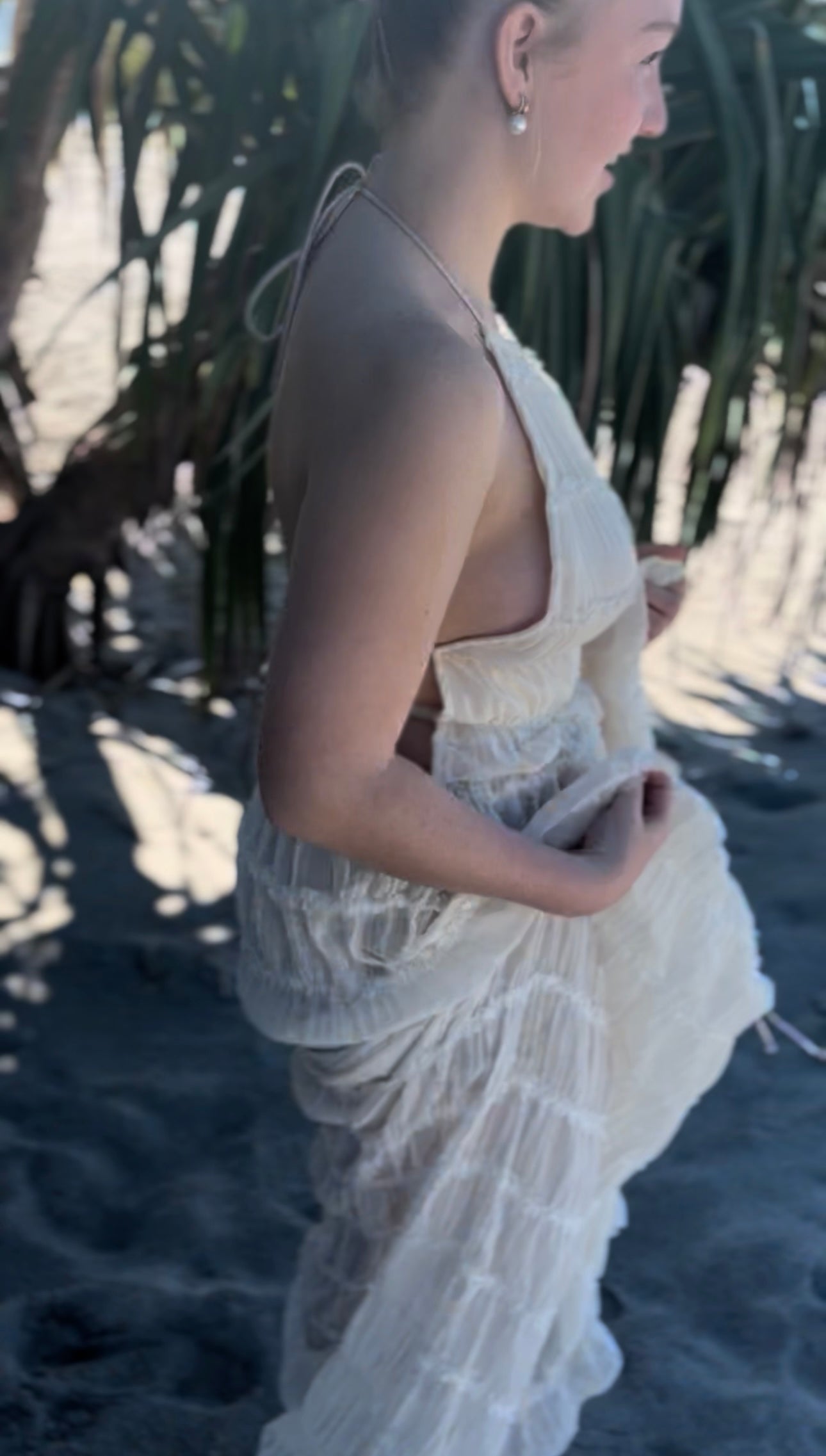 SARDINIA SKIRT AND TOP SET BEIGE