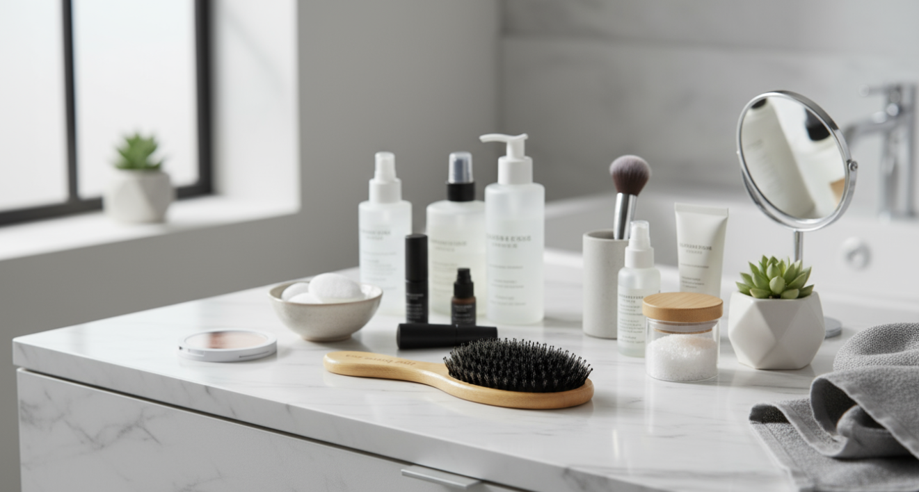 NATURAL BOAR BRISTLE BRUSH