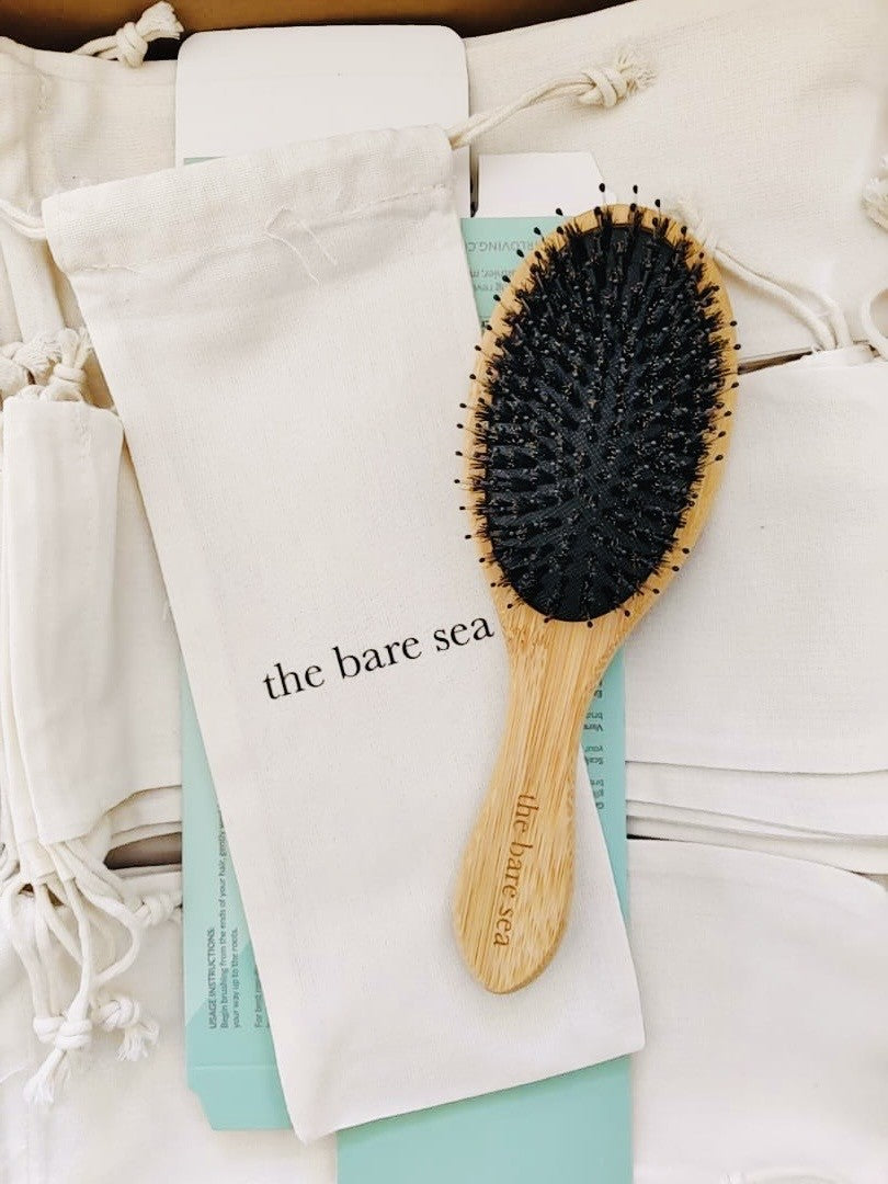 NATURAL BOAR BRISTLE BRUSH