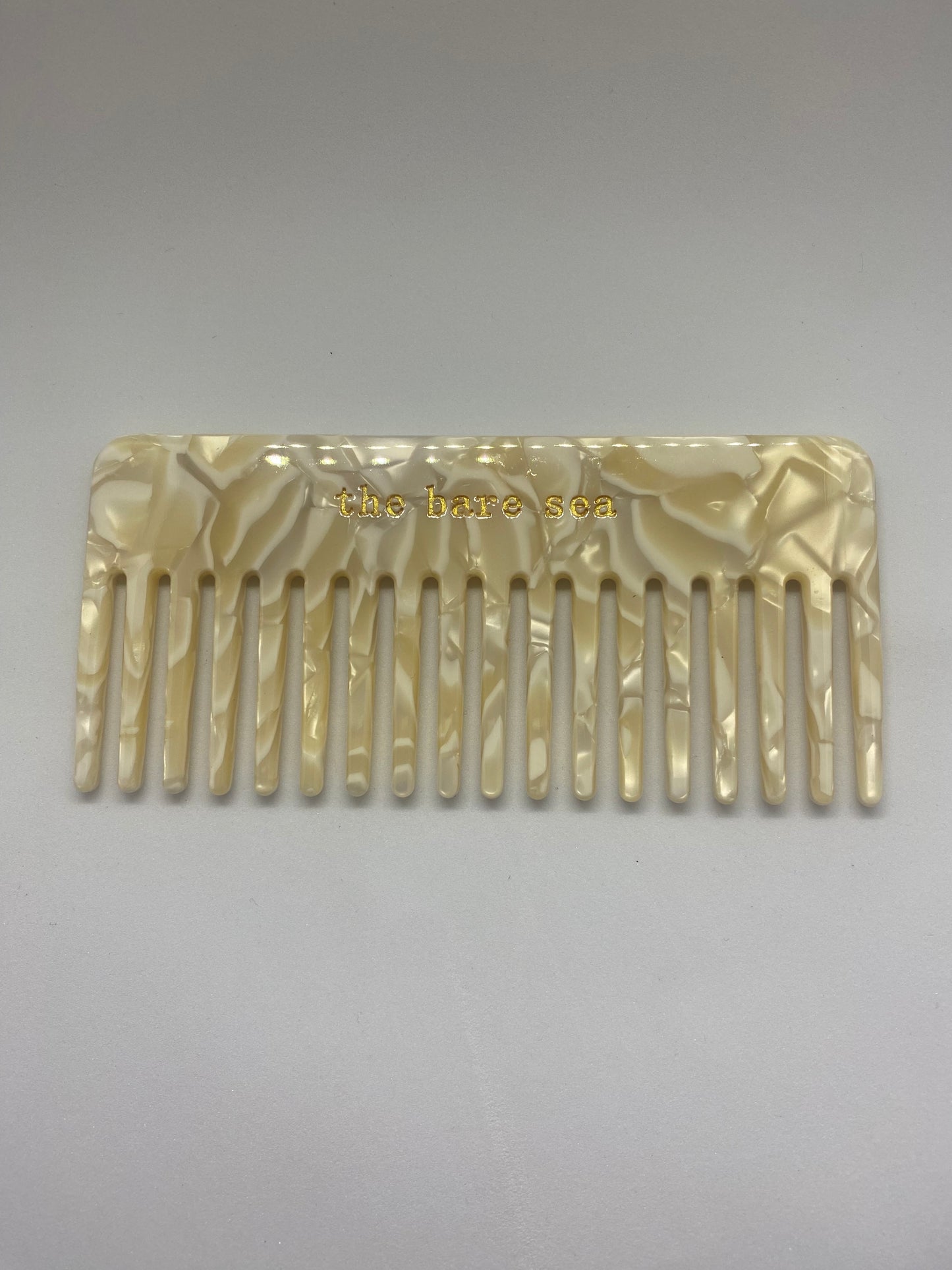 RILEY Hair Comb | Pearl and Beige