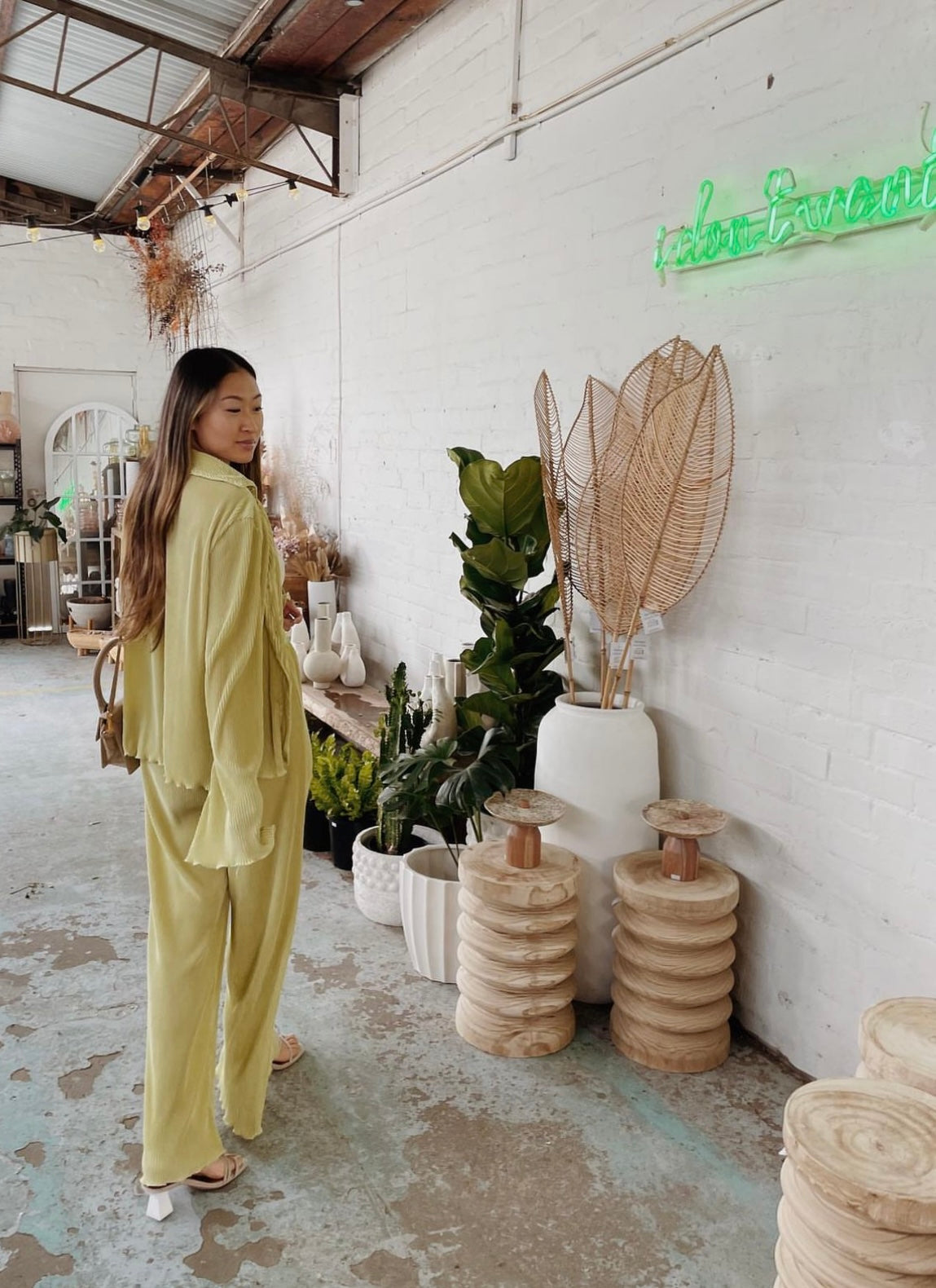 THE TUSCANY BLOUSE | GREEN
