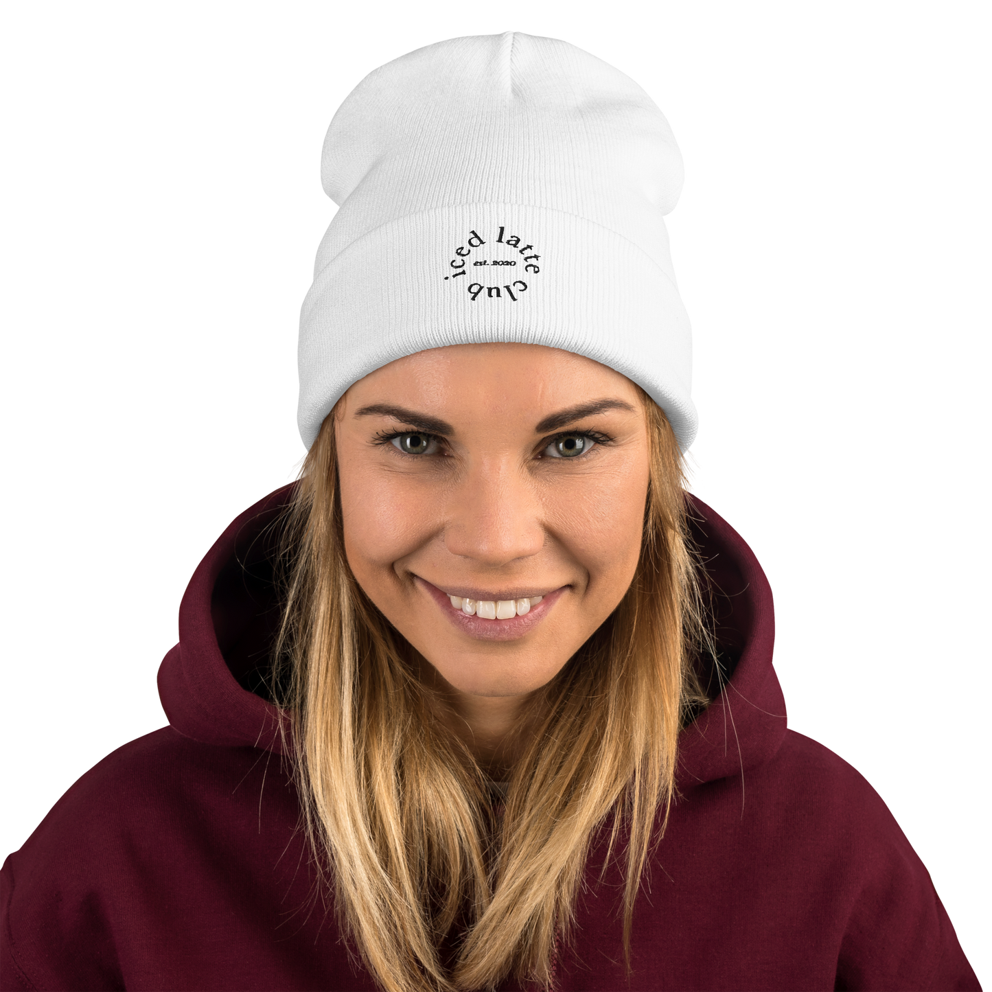 ICED LATTE CLUB | BEANIE | MILKY WHITE