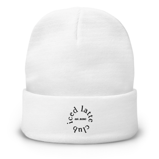 ICED LATTE CLUB | BEANIE | MILKY WHITE