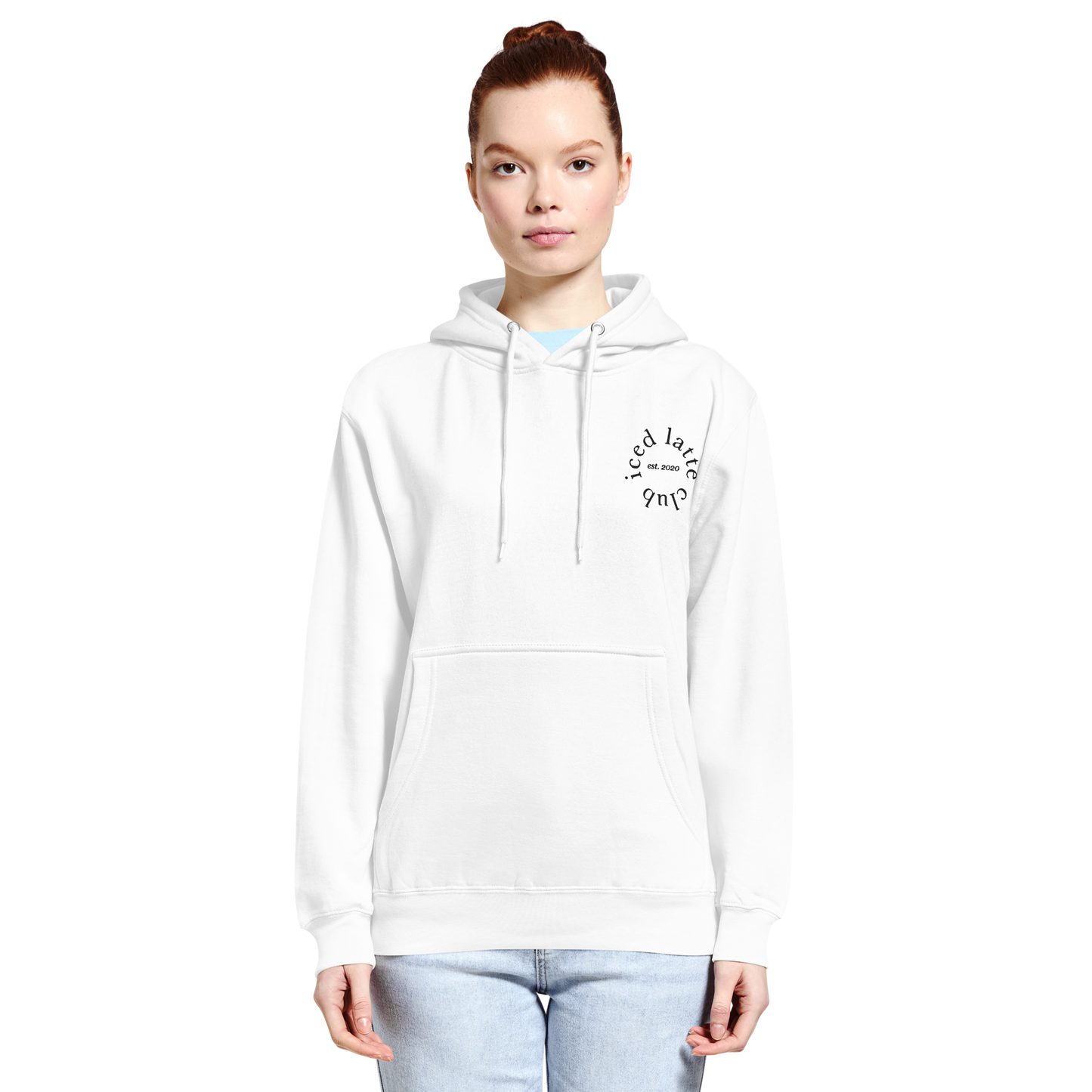 ICED LATTE CLUB | UNISEX HOODIE | MILKY WHITE