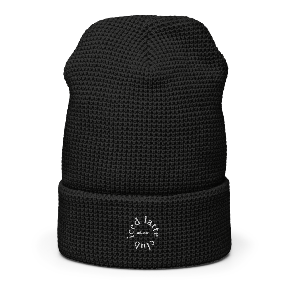 ICED LATTE CLUB | WAFFLE BEANIE