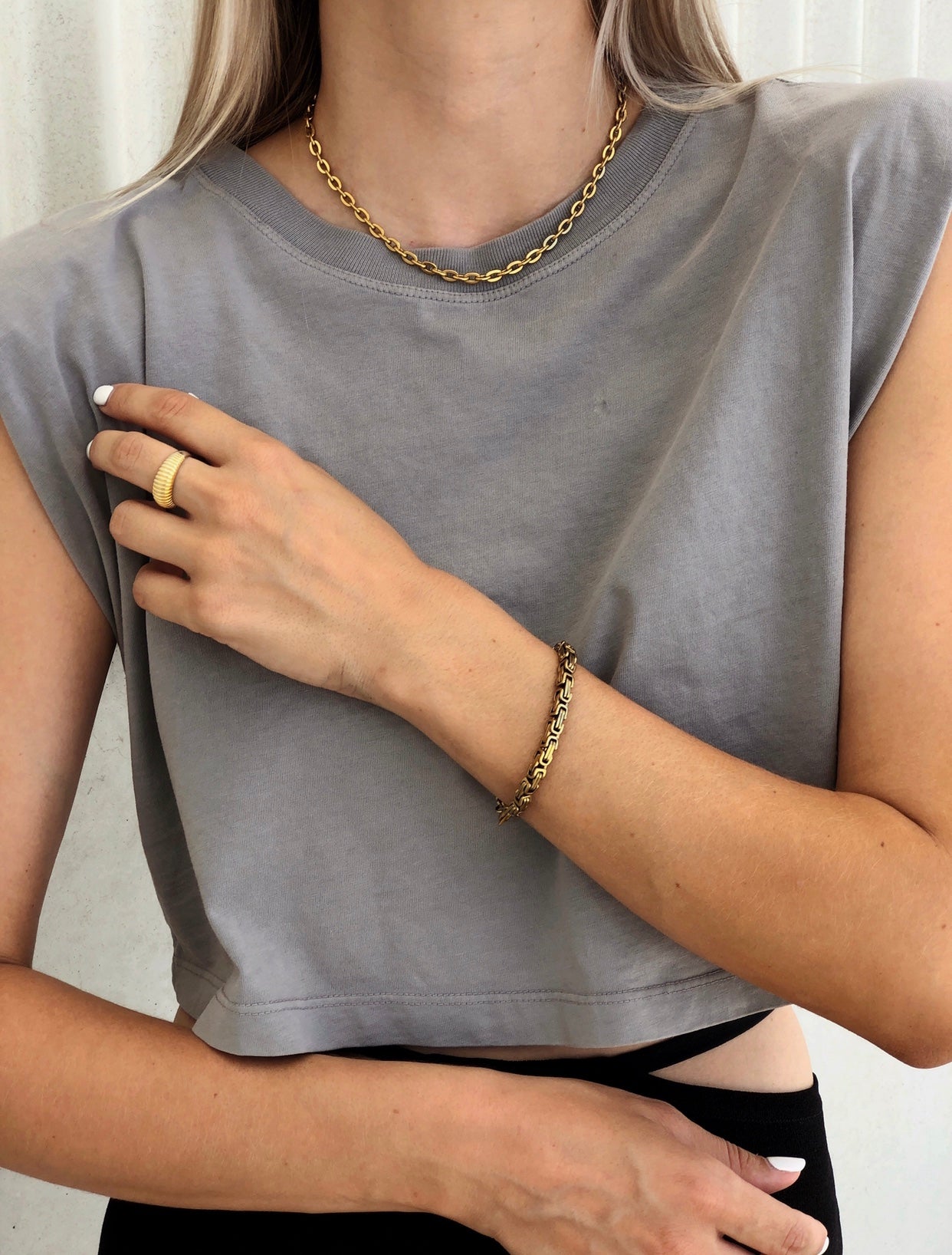 KIM Necklace | 18K Gold Plated