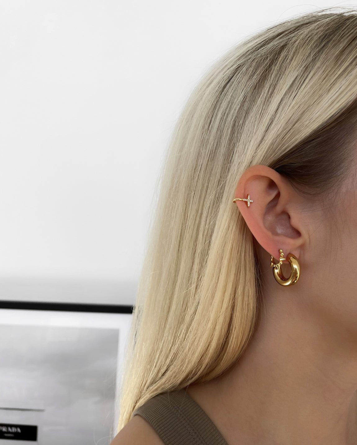 LYLA Cross Ear Cuff