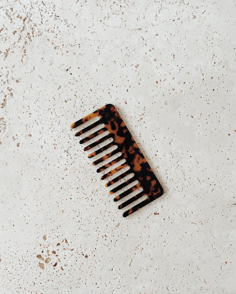 RILEY Hair Comb | Leopard