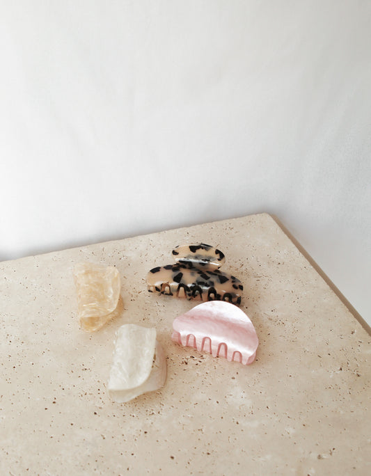 KATY Hair Clip | Rose