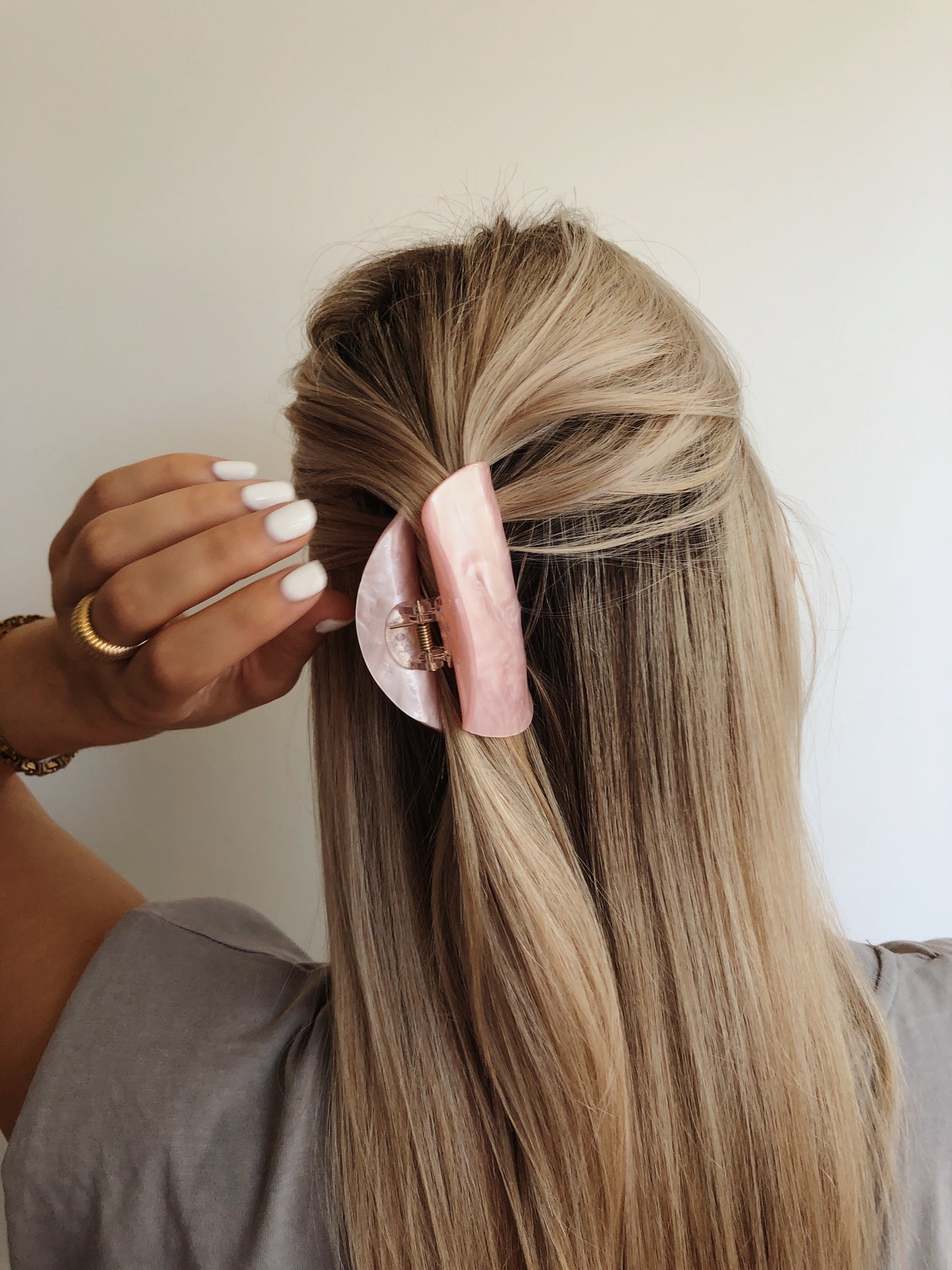 KATY Hair Clip | Rose