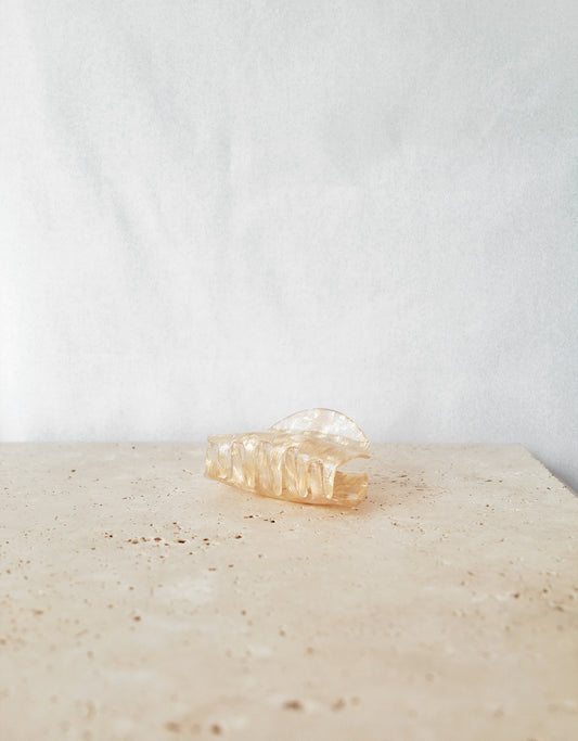 KATY Hair Clip | Yellow