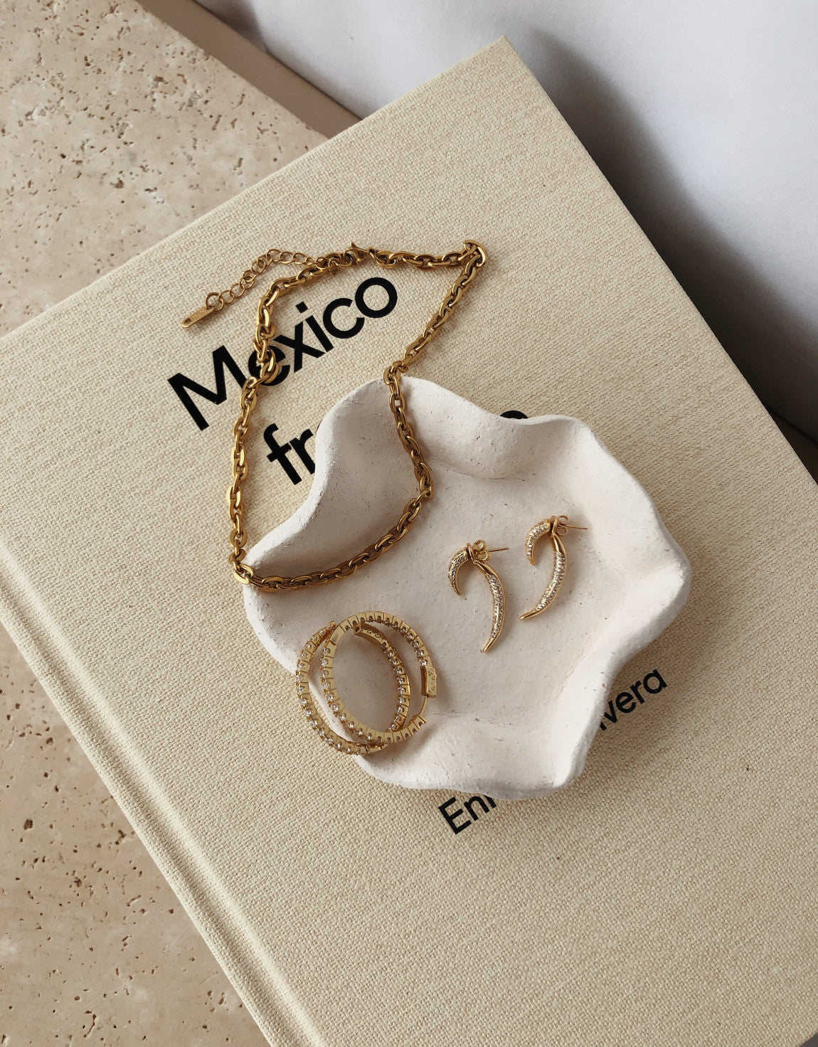 KIM Necklace | 18K Gold Plated