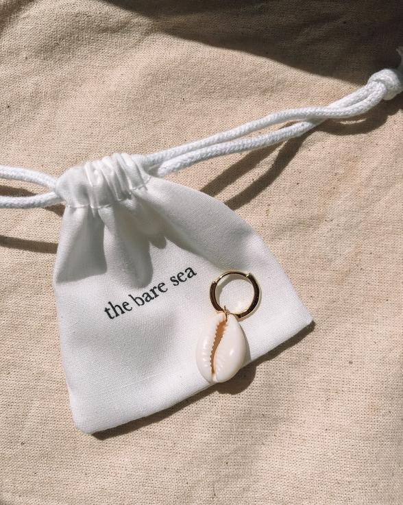 MEGAN Shell Earring | 14K Gold Plated
