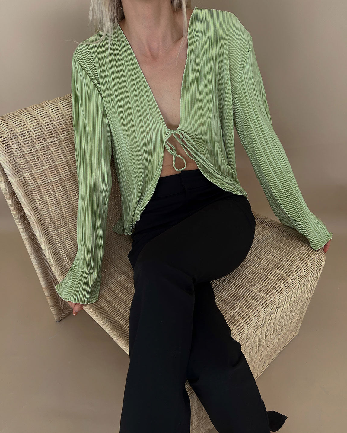 THE PARIS BLOUSE | GREEN