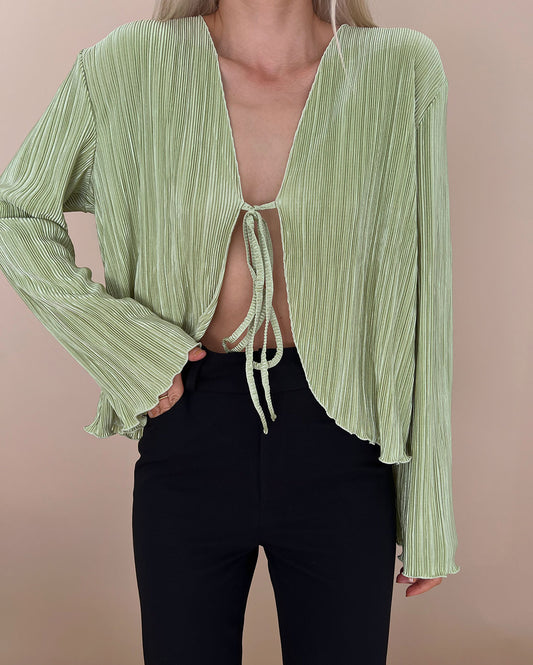 THE PARIS BLOUSE | GREEN
