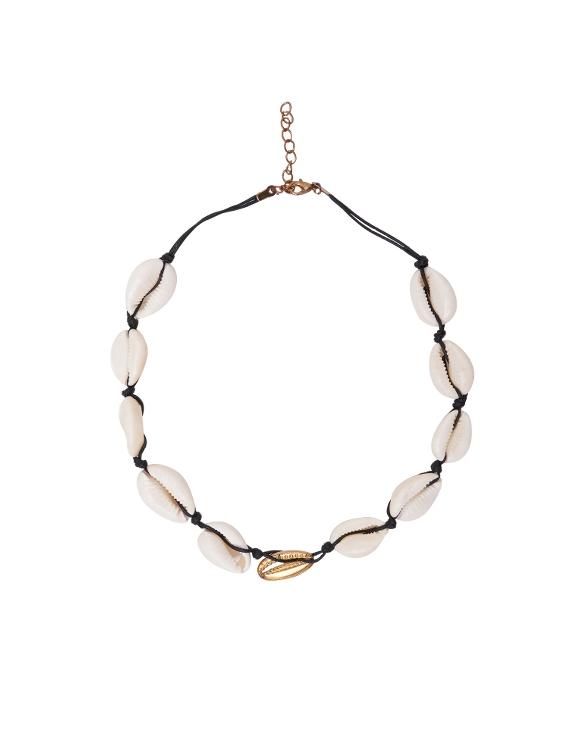 gold shell choker the bare sea