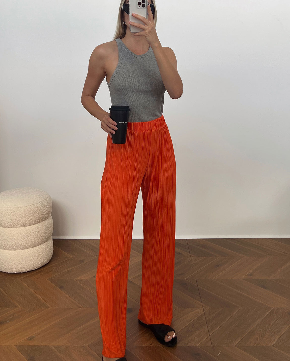 THE SICILY PANTS | ORANGE