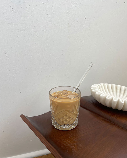 Glass Straws | Clear Set of Four