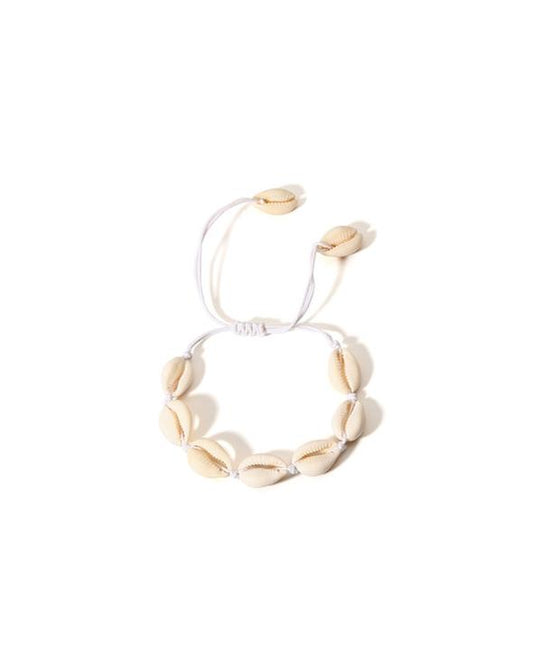 the bare sea cowrie shell bracelet anklet