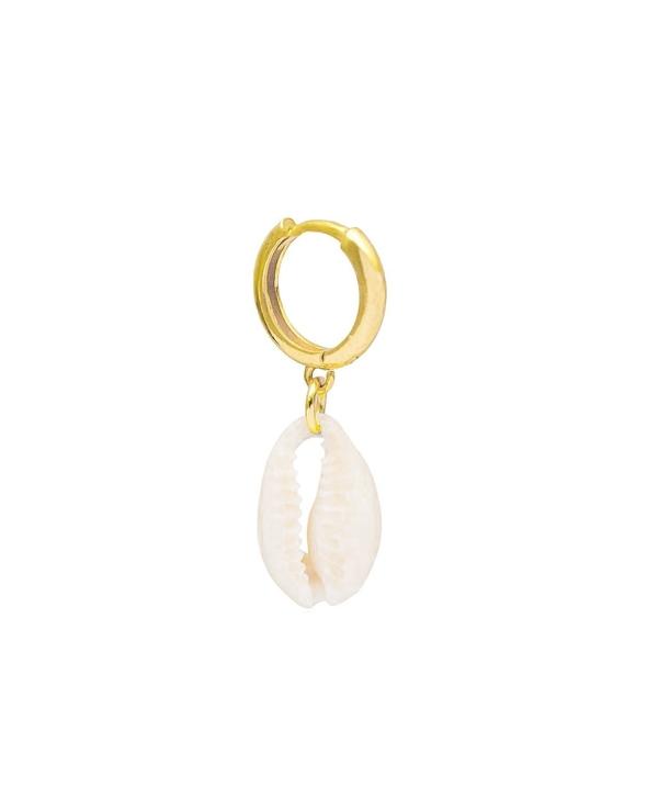 MEGAN Shell Earring 14K Gold Plated